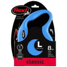 Kerbl Vodítko Flexi Classic New páska L modré 8m