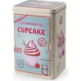 Ibili Dizajnová dóza retro cupcake 13x10cm -