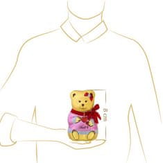 LINDT Zlatý Medvedík TEDDY (chlapček & dievčatko) v kabáte, mliečna čokoláda 40 g