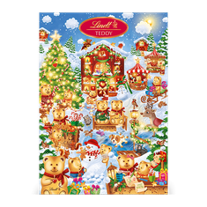 LINDT TEDDY Adventný kalendár Skrytá hra 265g