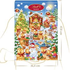 LINDT TEDDY Adventný kalendár Skrytá hra 265g