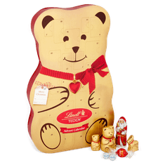 LINDT TEDDY Adventný kalendár 3D 310g