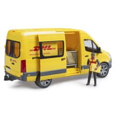 BRUDER Komerčné vozidlá - MB Sprinter DHL s vodičom