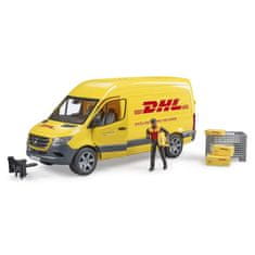 BRUDER Komerčné vozidlá - MB Sprinter DHL s vodičom