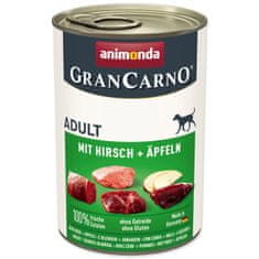 Animonda Konzerva Gran Carno Adult s jeleňom a jablkami 400g