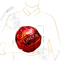 LINDT LINDOR Maxi pralinka Mliečná čokoláda 550 g