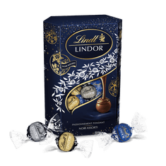 LINDT Mix praliniek LINDOR Tmavo modrý 337 g