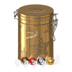 LINDT LINDOR pralinky Mix - plechová dóza 150 g