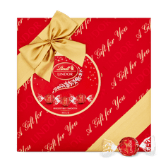 LINDT Darčekové balenie praliniek LINDOR Mliečná čokoláda, 287 g