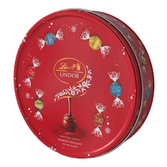 LINDT LINDOR plechovka pre všetkých 450g