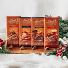 LINDT Vianočná čokoláda s náplňou Škorica a Koriander, 100g