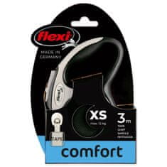 Flexi Vodítko New Comfort páska XS čierne 3m