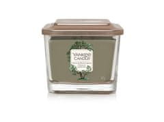 Yankee Candle Aromatická sviečka stredná hranatá Vetiver & Black Cypress 347 g