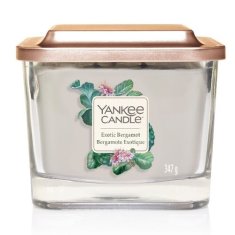 Yankee Candle Aromatická sviečka stredná hranatá Exotic Bergamot 347 g