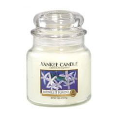 Yankee Candle Aromatická sviečka stredná Midnight Jasmine 411 g