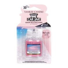 Yankee Candle Luxusná visačka do auta Pink Sands 1 ks