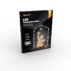 Solight Solight LED závesná dekorácia - anjel, 20x LED, 2xAA 1V248