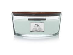 Woodwick Vonná sviečka loď Sagewood & Seagrass 453,6 g