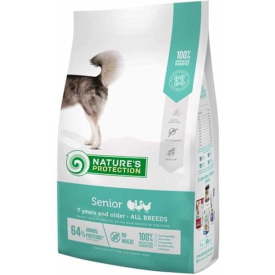 Nature's Protection Nature &#39;Protection Dog Dry Senior 4 kg