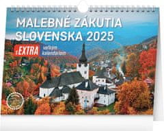 Malebné zákutia Slovenska 2025 - stolový kalendár