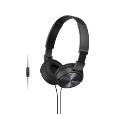 SONY Polootevřená sluchátka MDR ZX310AP Black