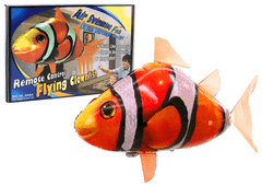 shumee Diaľkovo ovládaný rybí R/C Clownfish Orange Flying Balloon