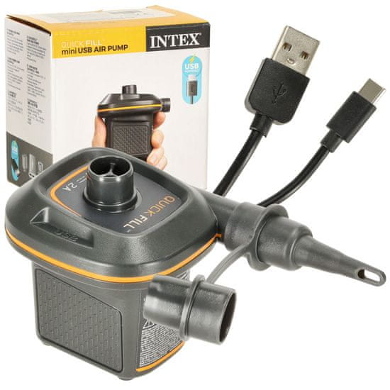 shumee Elektrická pumpa na nafukovanie bazéna, 2 USB-A 5V DC/2A INTEX 66635