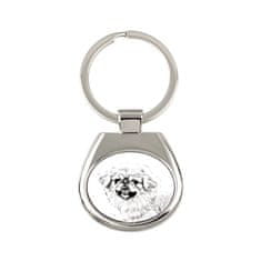 Artdog Pekingese - kľúčenka so psíkom, kľúčenka s potlačou, personalizovaná visačka od Art-Dog