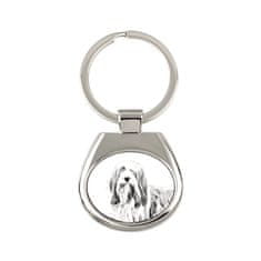 Artdog Bearded Collie, Highland Collie - kľúčenka so psíkom, kľúčenka s potlačou, personalizovaná visačka od Art-Dog