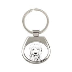 Artdog Old English Sheepdog - kľúčenka so psom, kľúčenka s potlačou, personalizovaná značka od Art-Dog