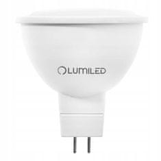 LUMILED 10x LED žiarovka 12V GU5.3 MR16 6W = 50W 580lm 6500K Studená biela 120°