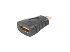 Lanberg redukcia HDMI (F) na HDMI MINI (M), čierny