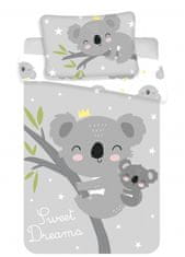 Jerry Fabrics Obliečky do postieľky Koala Sweet dreams baby 100x135, 40x60 cm