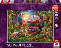 Schmidt Puzzle Rozprávky na dobrú noc v lese 1000 dielikov