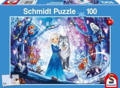 Schmidt Puzzle Princezná v zasneženom lese 100 dielikov