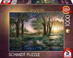 Schmidt Puzzle Ranná mágia pri jazere 1000 dielikov