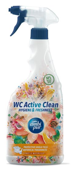 Ambi Pur  WC Active sprej citrón & lekno 750ml