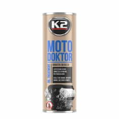 shumee K2 PRÍSADA DO MOTOROVÉHO OLEJA S TESNIACIM LÁTKOM. MOTO DOKTOR 443ML 443ML