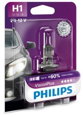 Philips Philips H1 VisionPlus 12V 12258VPB1 plus 60procent