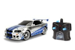 Jada Toys Rýchlo a zbesilo RC auto Nissan Skyline 1:24