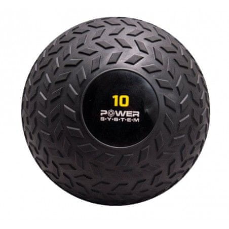 Posilňovacia Lopta Slam Ball čierna 10 kg