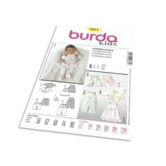 Burda Strih Burda 9831 - Mikinka, nohavice, bodýčko a šatôčky