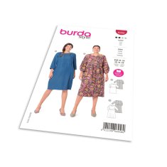 Burda Strih Burda 6058 - Šaty pre plnoštíhle