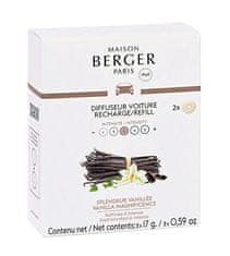 Maison Berger Paris Náhradná náplň do difuzéra do auta Veľkolepá vanilka Vanilla Magnificence (Car Diffuser Recharge/Ref