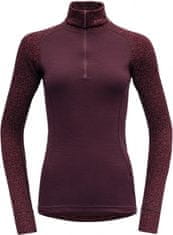 Devold Funkčné tričko DEVOLD Duo Active Merino 205 Zip Shirt W port