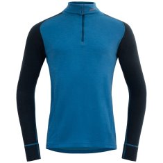 Devold Funkčné tričko DEVOLD Duo Active Merino 205 Zip Shirt M blue ink