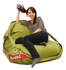 Beanbag Sedací vak 189x140 comfort s popruhmi green frog