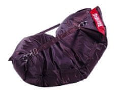 Beanbag Sedací vak 189x140 comfort s popruhmi chocolate