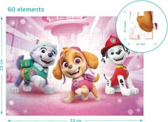 Dodo Toys Puzzle Tlapková patrola: Everest, Sky a Marshal 60 dielikov