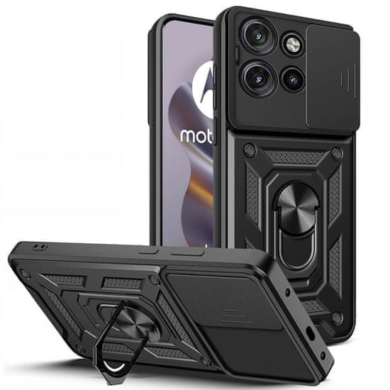 Tech-protect Camshield Pro kryt na Motorola Edge 50 Neo, čierny